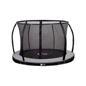 etan sky flyer trampoline inground grijs groot