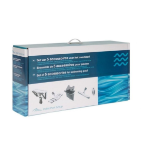set van 5 accessoires voor zwembad