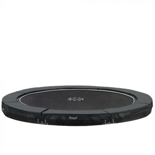 etan inground rond grijs